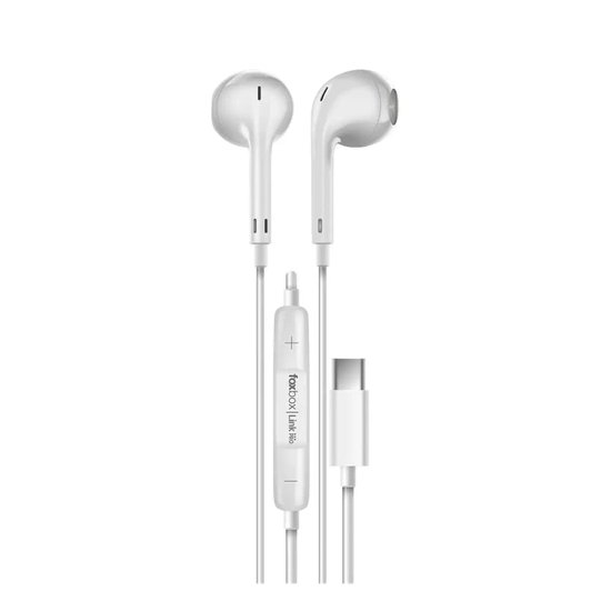 Auricular Foxbox Tipo C Control De Volumen Microfono Diggit