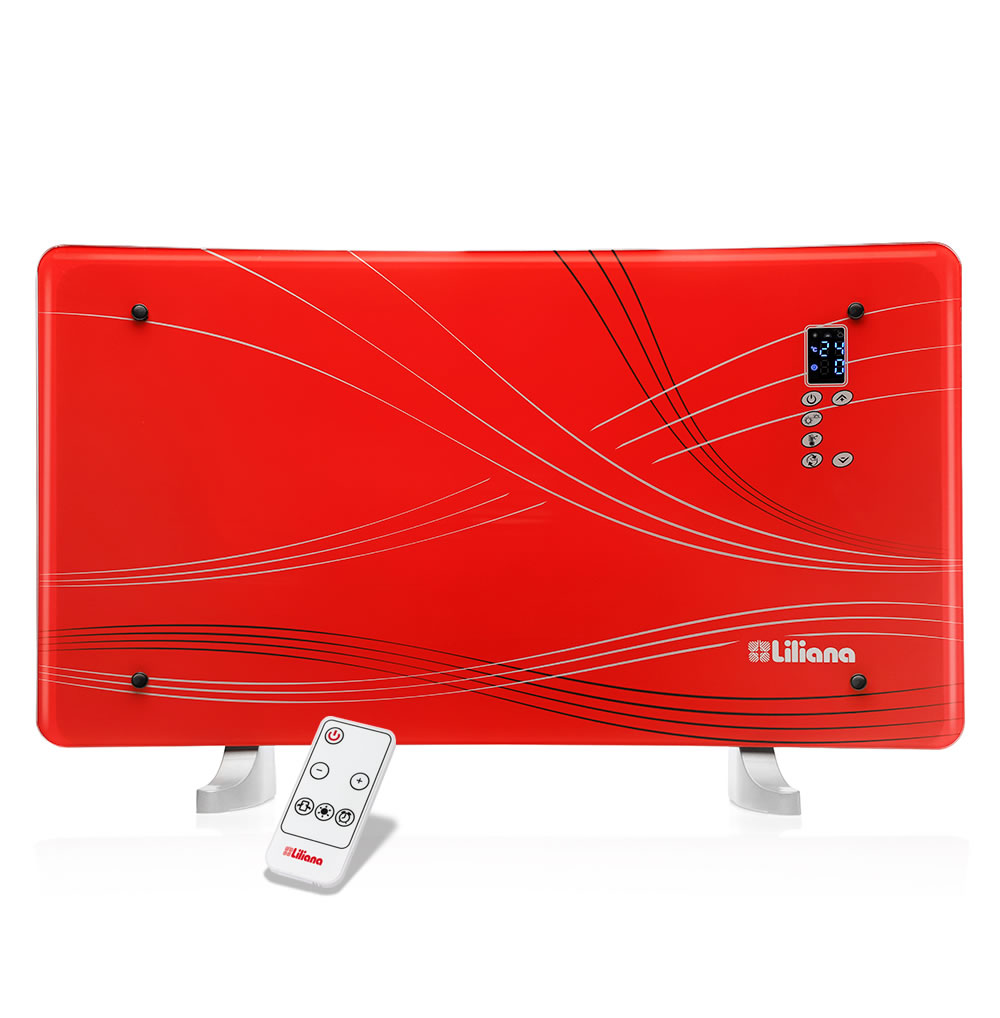 Panel Calefactor Eléctrico Liliana Ppv510 Rojo Diggit