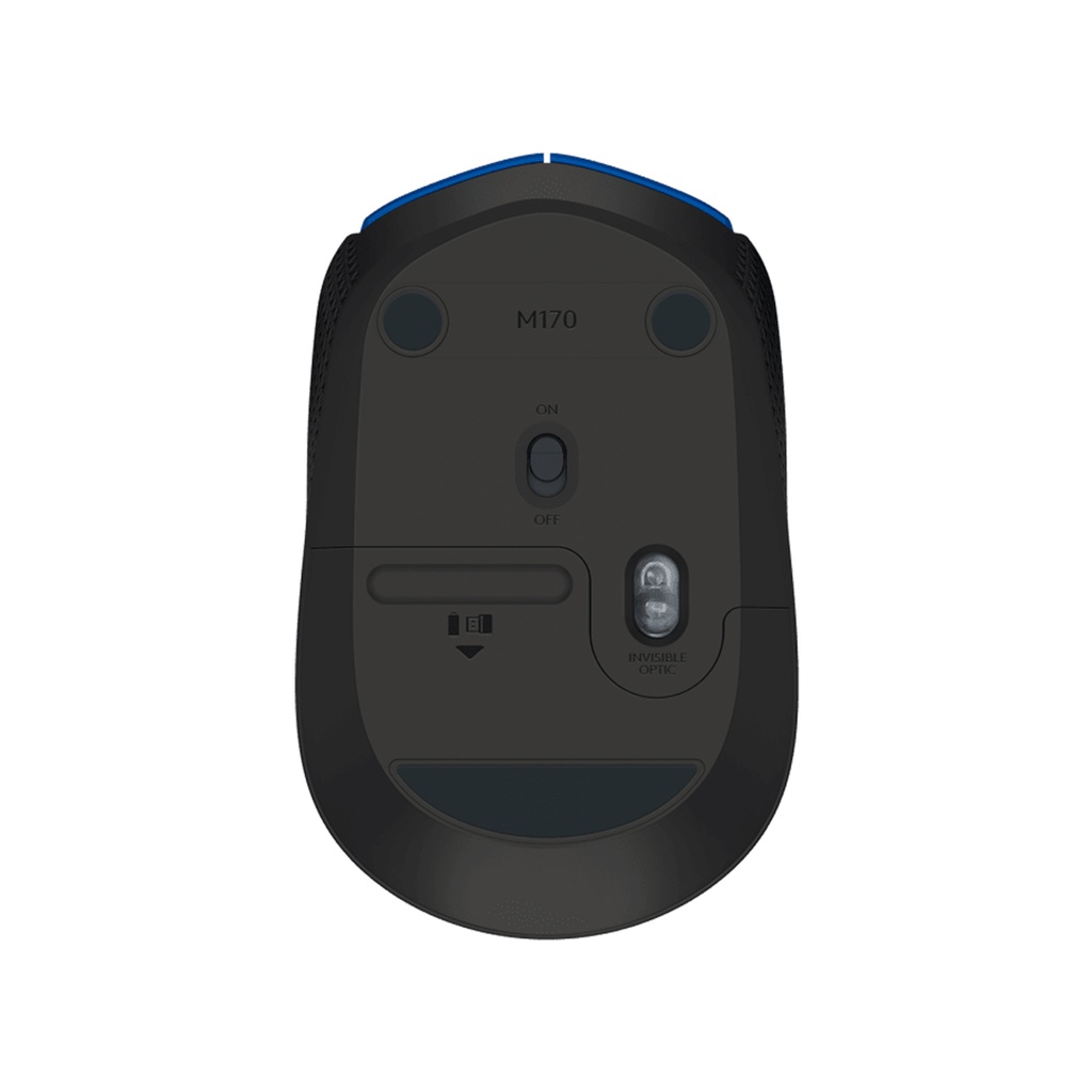 Mouse Logitech Inalambrico M170 Azul