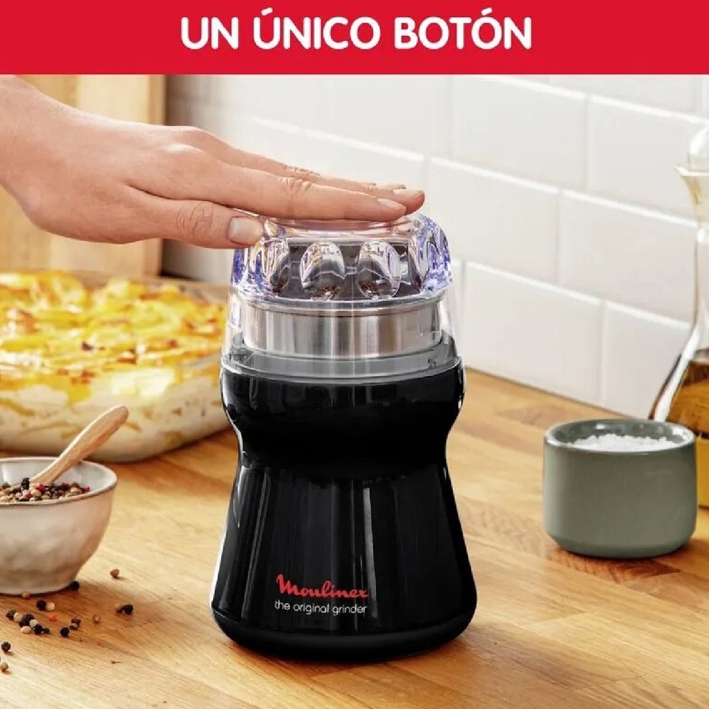 Molinillo de Café Original Moulinex Negro