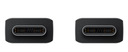 Cable Tipo C a C de 1.8m | Max 5A, 100W Color Negro