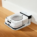 Aspiradora Robot Braava Jet M6 iRobot Trapeador Conexión Wi-fi Blanca