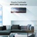 Aire Acondicionado LG Artcool Inverter 5200W ThinQ Negro 220V