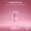 Micrófono Razer Seiren V3 Mini Ultra Compacto Usb Color Rosa