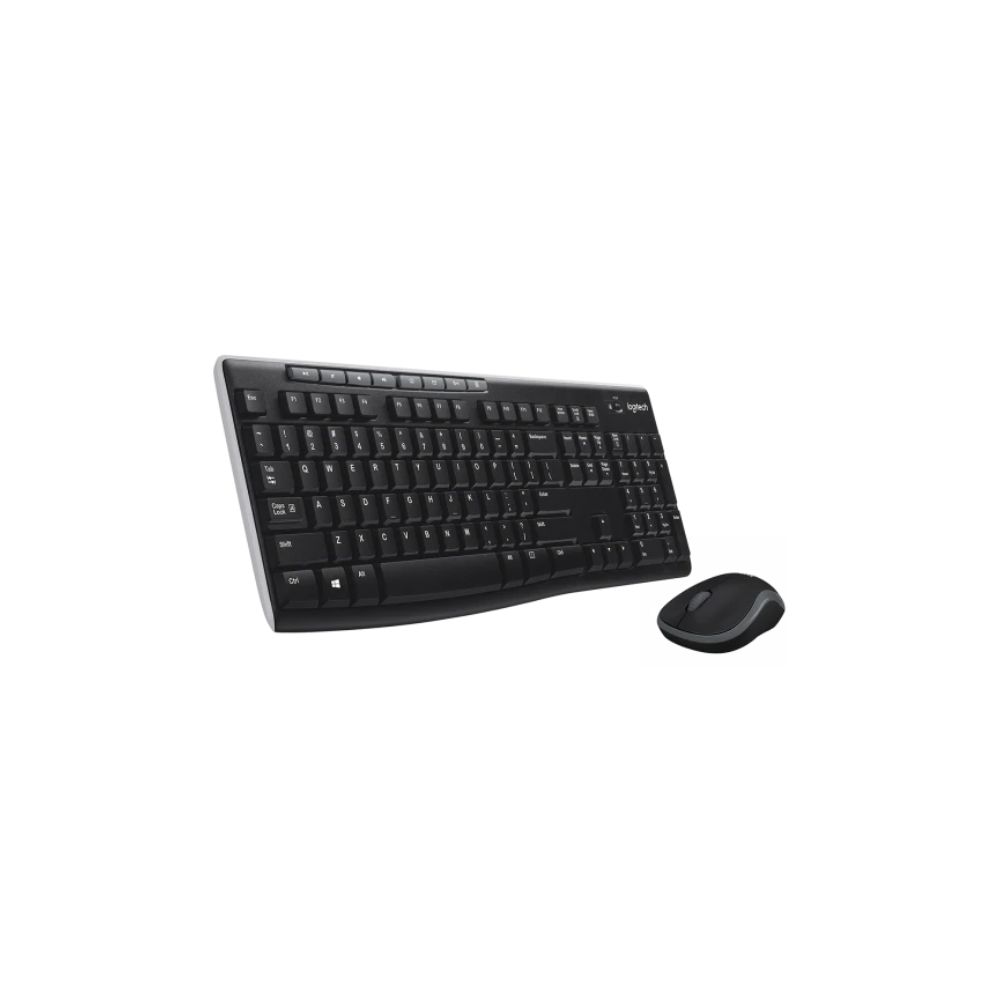 Kit inalámbrico Mouse y Teclado MK270 con Teclas Multimedia