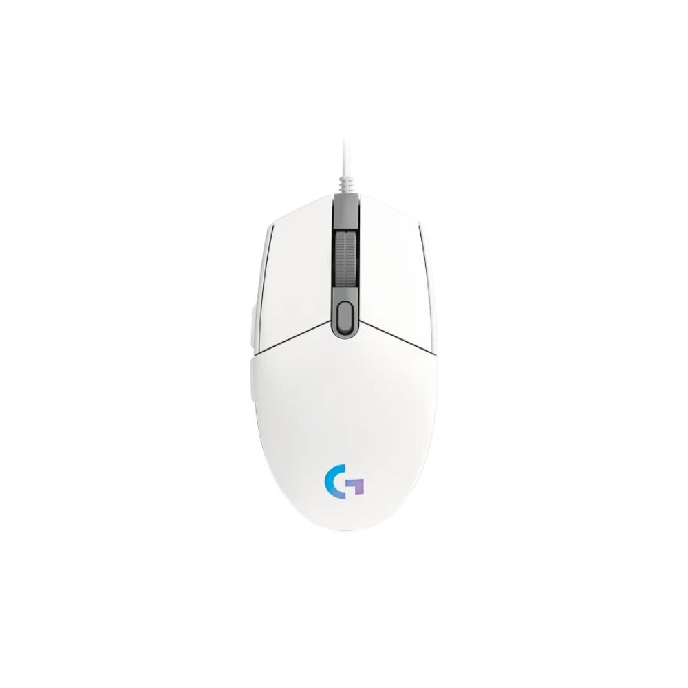 Mouse Lightsync Gaming Logitech G203 Blanco