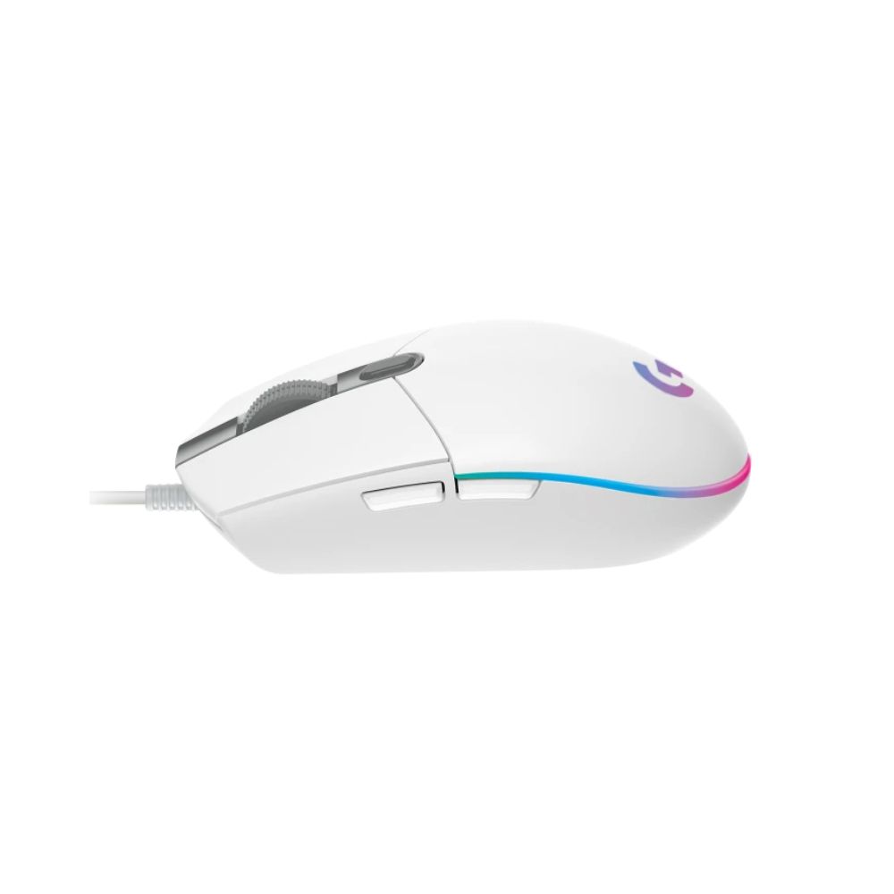 Mouse Lightsync Gaming Logitech G203 Blanco