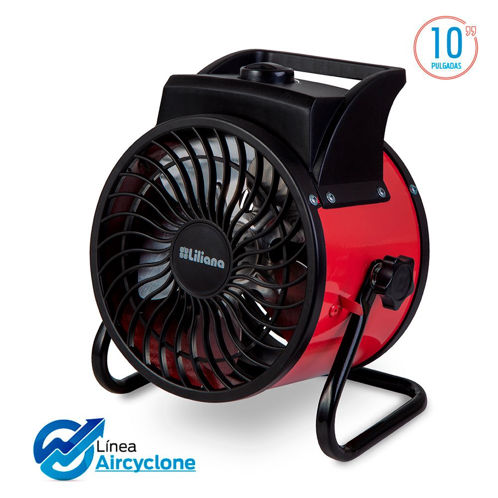 Turbo Ventilador Liliana De Pie 10 Pulgadas 5 Aspas Aluminio