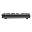 Kit De Teclado Y Mouse Inalámbrico Logitech Mk220 Español Latinoamérica Negro