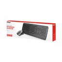 Teclado Y Mouse Trust Tecla-2 Wirel Es