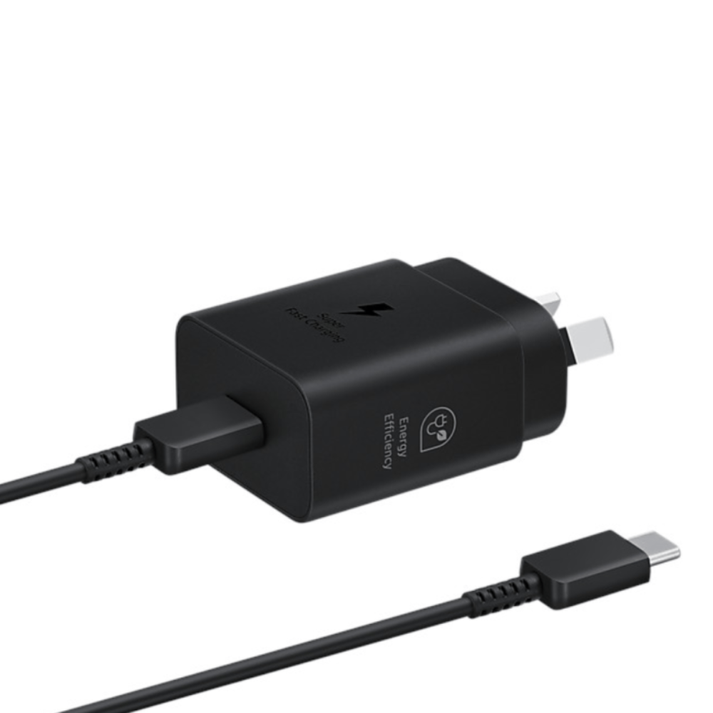 Adaptador Carga Super Rápida (45W) - con cable Black Type-C