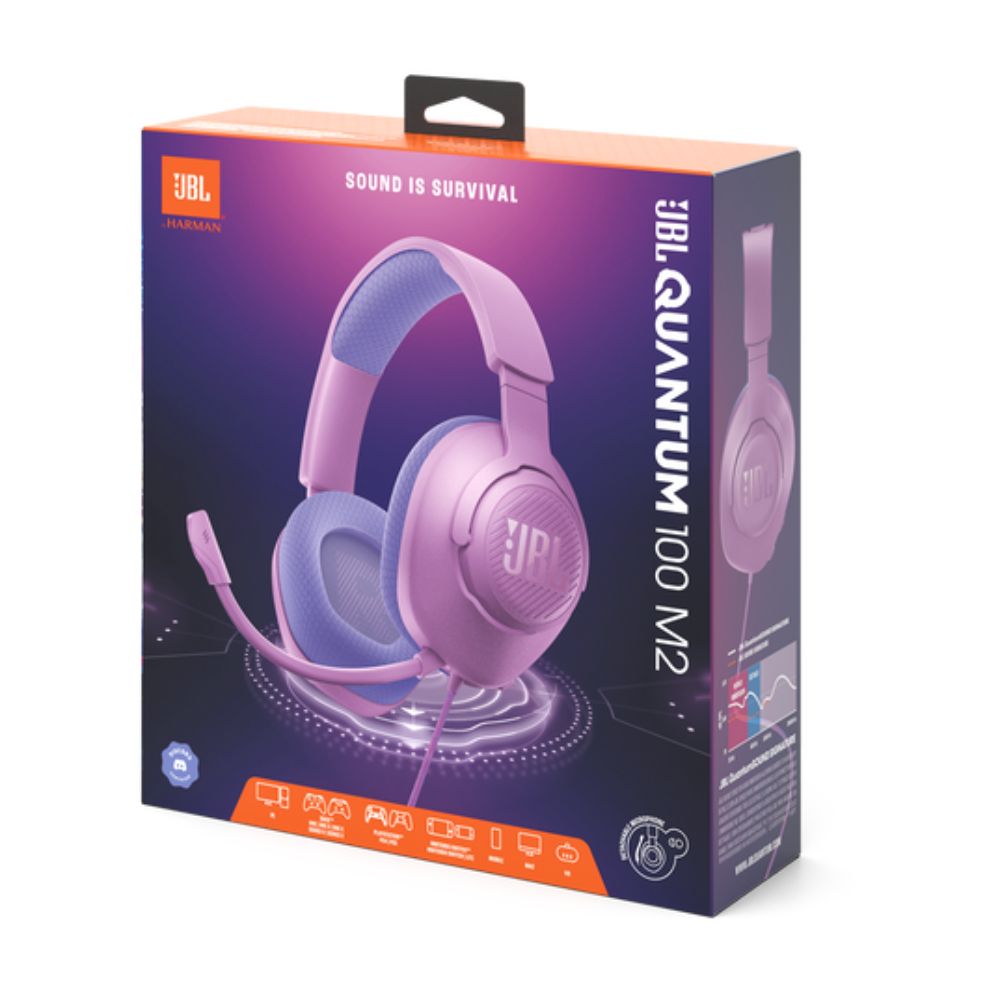 AURICULAR JBL QUANTUM 100M2 PURPLE