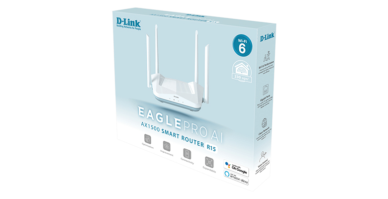 Smart Router D-Link R15 - WiFi 6 AX1500