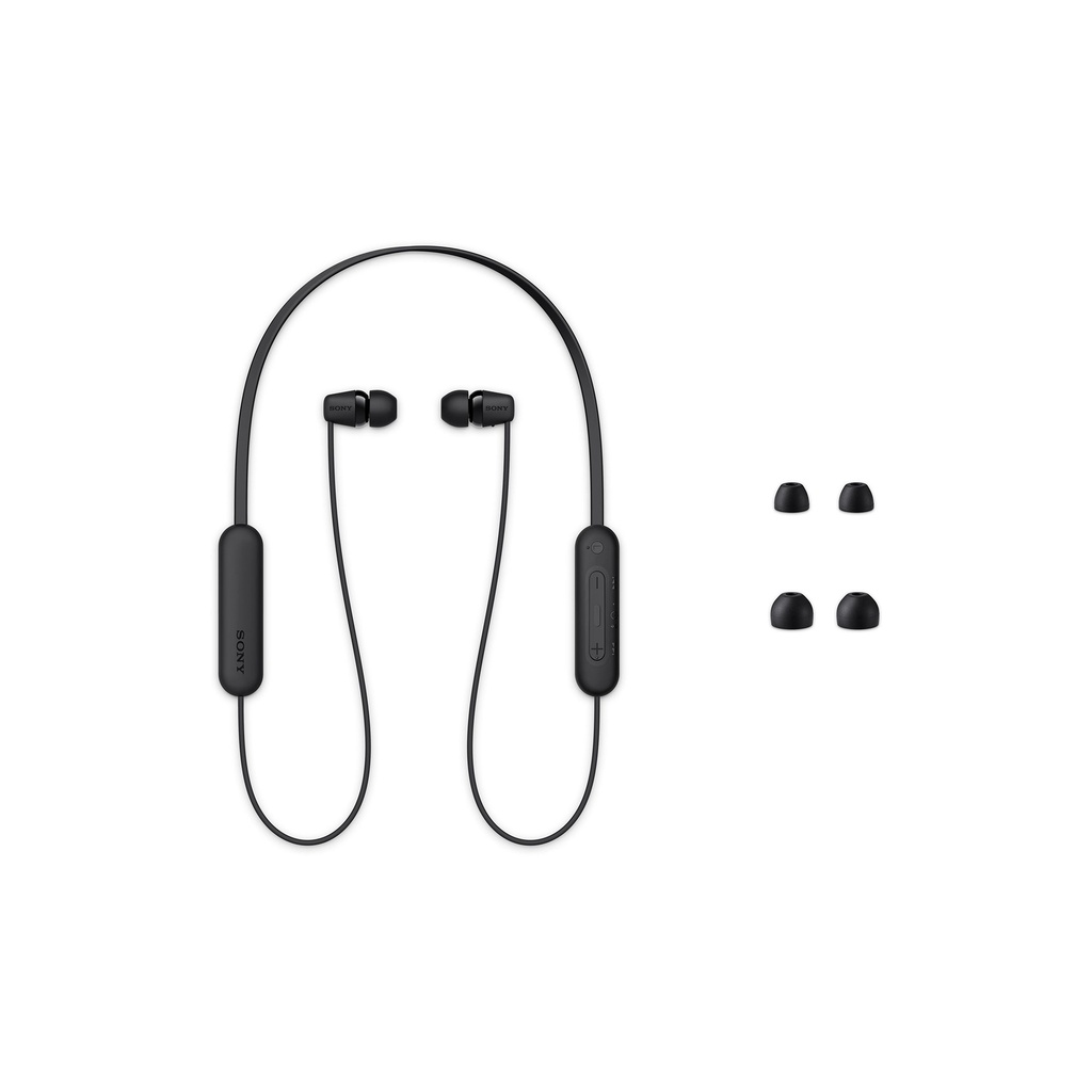 Auriculares Sony WI-C100/BZUC Black