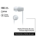 Auriculares Sony WI-C100/WZUC White