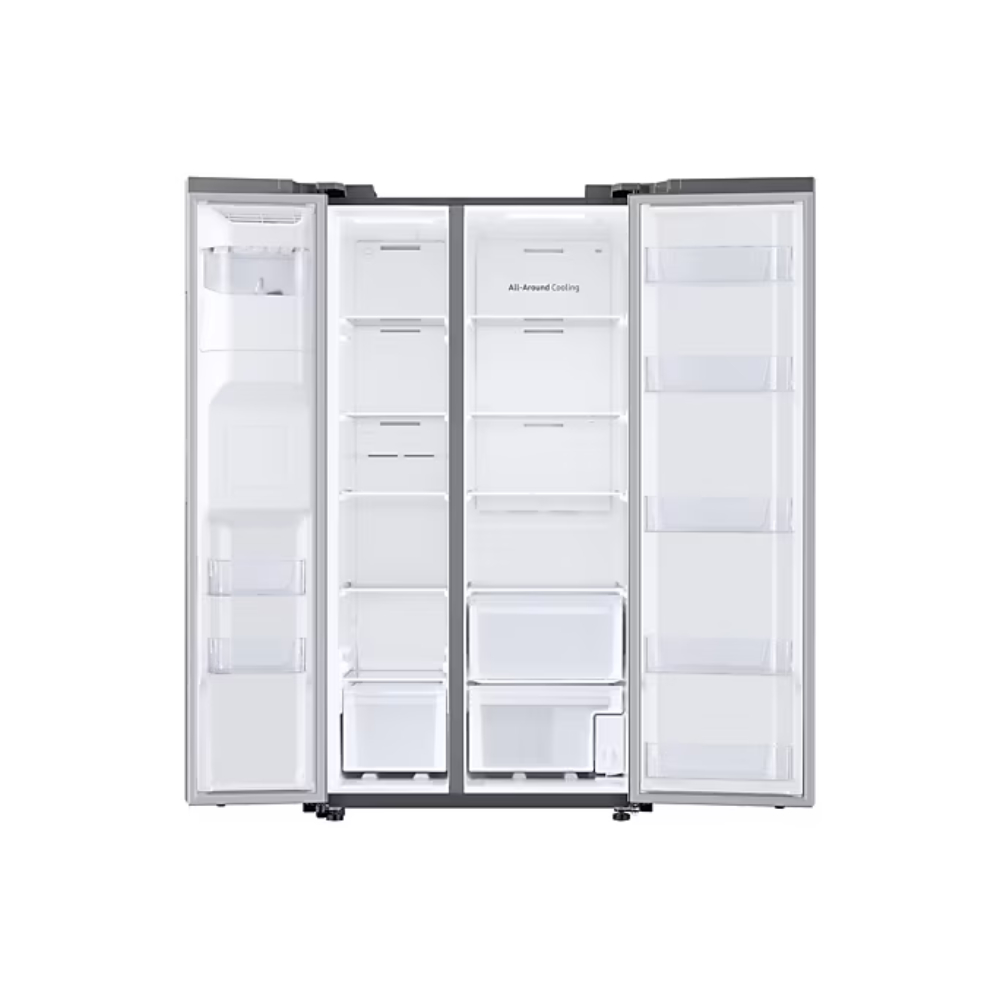 Heladera Samsung 716L NF Gris Side By Side RS27T5200S9