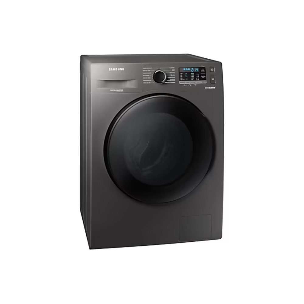 Lavarropas Samsung 9,5 KG 1400 RPM Inox Carga Frontal Inverter WW95AA046BXUBG
