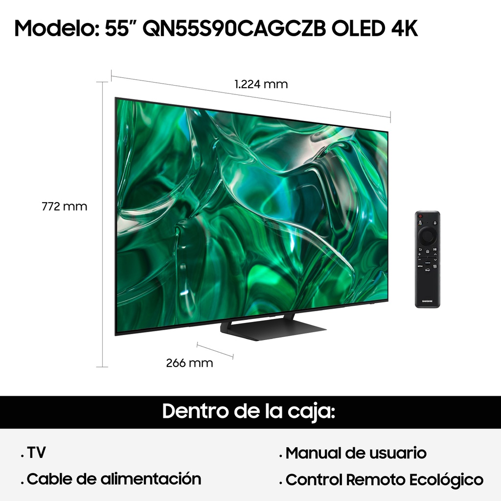 Smart Tv Samsung 
55" OLED 4K S90C