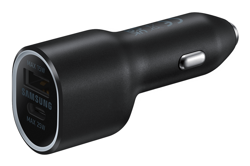 Cargador De Auto Dúo Samsung 25W + 15W Sin Cable