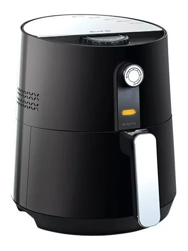 Freidora De Aire Air Fryer 3 Sin Aceite Smart-Tek Negra