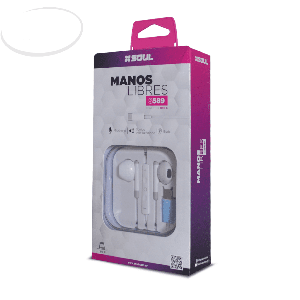 Auriculares Tipo C Blanco