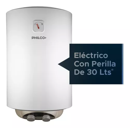 Termotanque Electrico Philco 1500w 30 Ltrs. Blanco