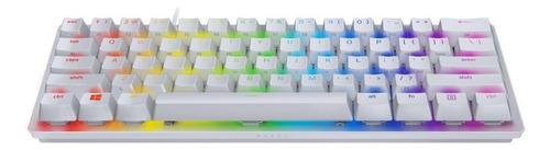 Teclado Razer Huntsman V2 Tenkeyless Qwerty Blanco