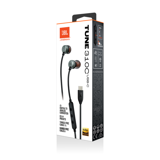 Auricular JBL Tune 310C Negro