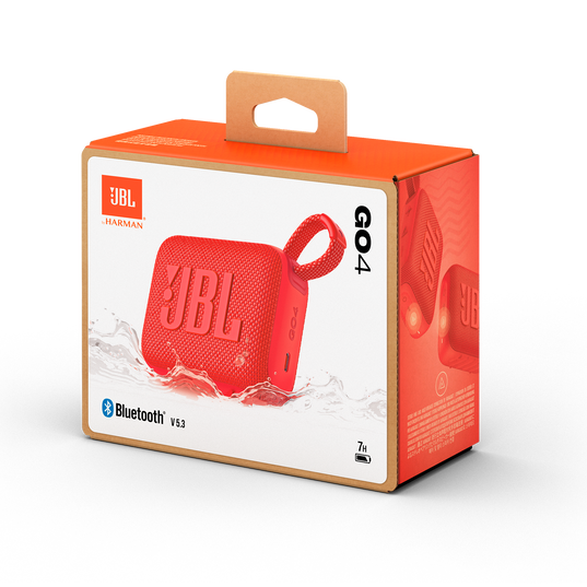 Parlante Portatil JBL Go 4 Bluetooth Color Rojo