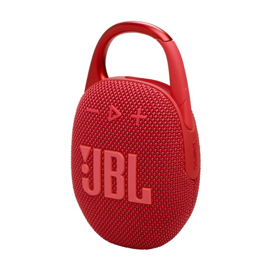 Parlante Jbl Clip 5 Con Bluetooth Impermeable Rojo