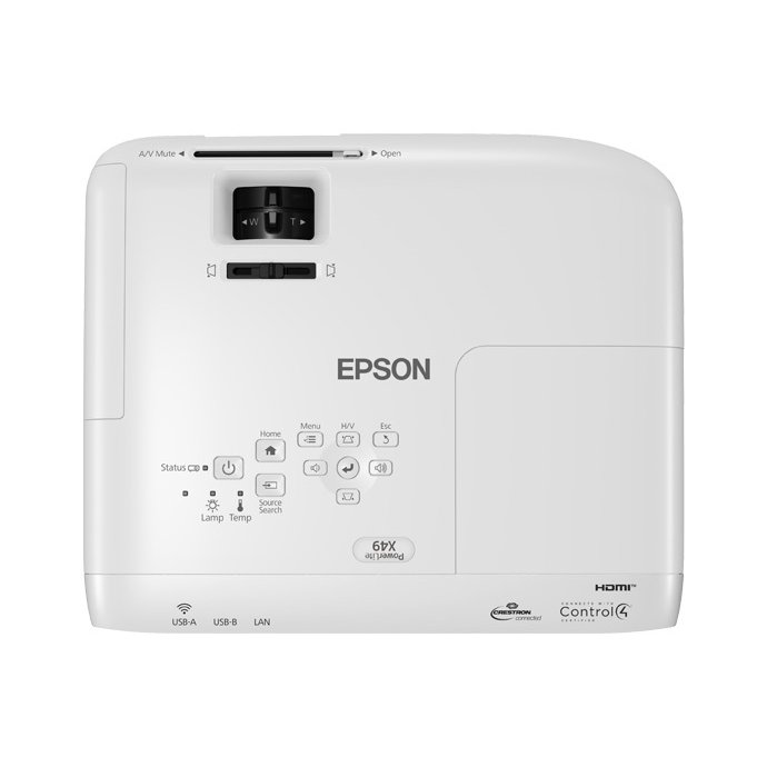 Proyector Epson Powerlite X49 3600 Lúmenes Blanco