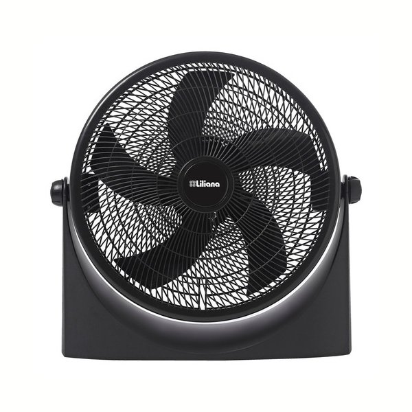 Ventilador Liliana De Pared Y De Piso 5 Palas 18 Negro