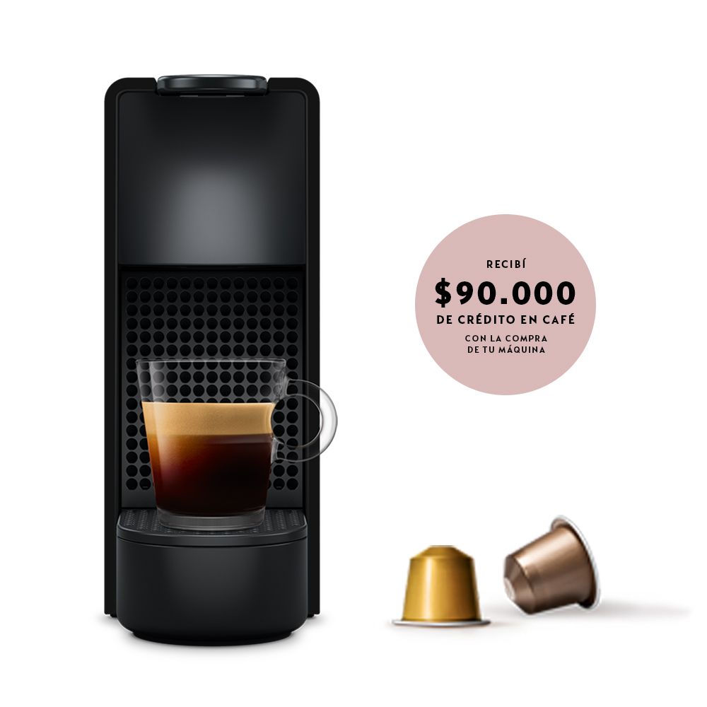 Cafetera Nespresso Essenza Mini C Automatica Negra
