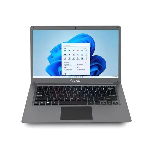 Notebook EXO Celeron 14" 64GB + 256SSD 4GB Gris Oscuro