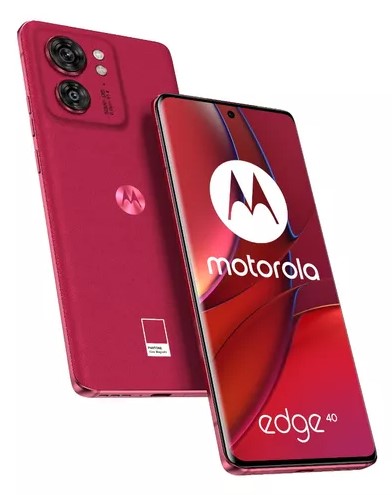 Celular Motorola Edge 40 Viva Magenta