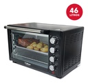 Horno Eléctrico Liliana 46 Litros 2200W 250ºc Negro      