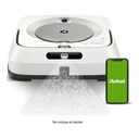 Aspiradora Robot Braava Jet M6 Irobot Trapeador Conexión Wi-Fi Blanca
