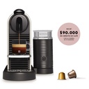 Cafetera Nespresso CITIZ Platinum & Milk Steel D145