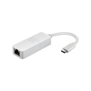 Adaptador D-Link USB-C a Gigabit Ethernet LAN DUB-E130