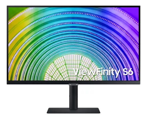 Monitor Samsung Viewfinity S6 27" Ips QHD Ergonomic Usb Hub - LS27A600UULCZB