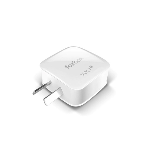 [FB-4288] Cargador Foxbox Volt 3.1A + Cable C Blnc