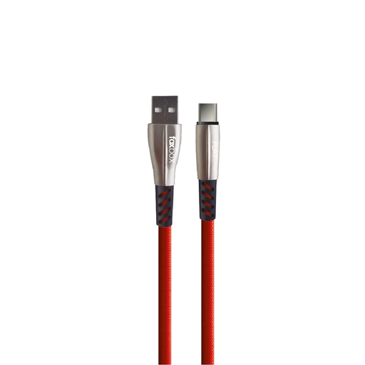 [FB-5488] Cable Foxbox Flat Tipo C Rojo 