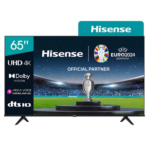 [9165A6H] Smart TV Hisense 65” UHD 4K 65A6H