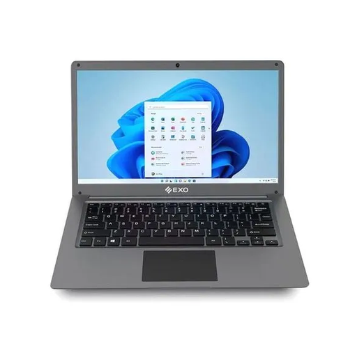 [2788 - 2460] Notebook Exo Celeron 14" 4GB RAM 64Gb + 256GB SSD  Windows 11 Home Gris Oscuro