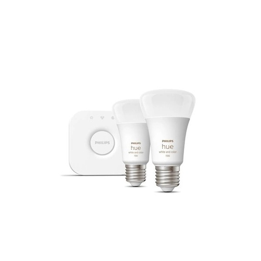 [929002468810] Kit De Inicio Philips Hue E27 White And Color 9W A60