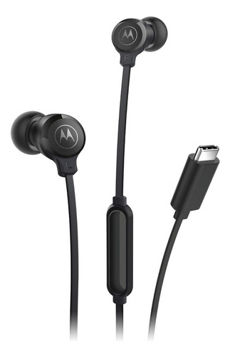 [94EBUDS3CSBLKNS] Auricular Motorola Earbuds 3C-S Negro 