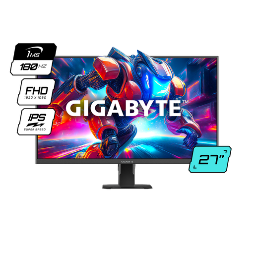 [GS27FA SA1] Monitor Gaming Gigabyte 27" Full HD 180HZ 1MS Negro