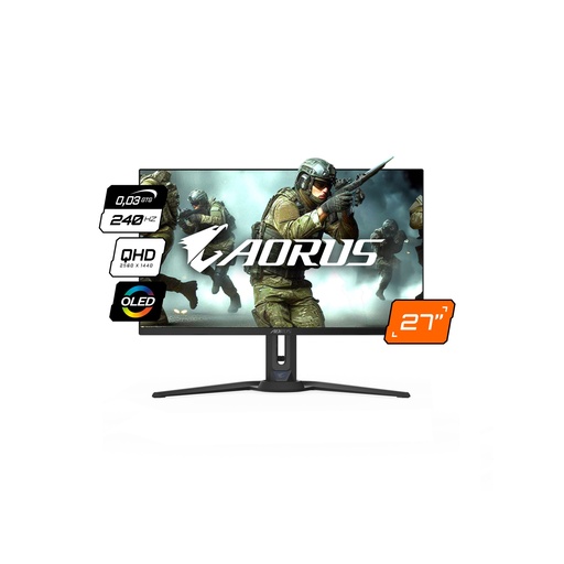 [GS27QA SA1] Monitor Gigabyte 27 Ips Qhd 180Hz 1Ms