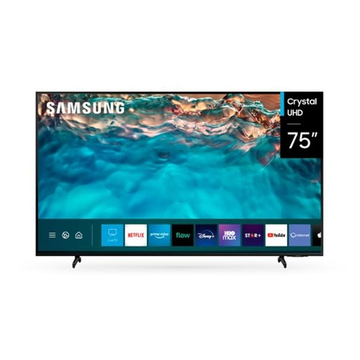 [UN75BU8000GCZB] Smart TV Samsung 75" Crystal UHD BU8000       