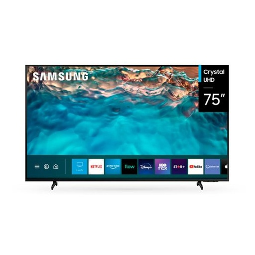 [UN75BU8000GCZB] Smart TV Samsung 75" Crystal UHD BU8000